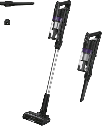 HOOVER HF1PZ10H 011 SCOPA ELETTRICA SENZA FILO SENZA SACCO SPAZZOLA ALL FLOOR TECNOLOGIA ANTI TWIST E LUCI LED CON ACCESSORI NERO